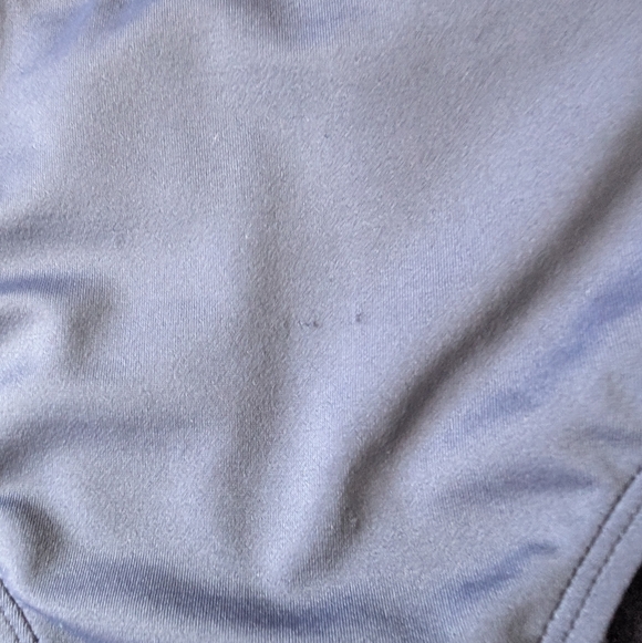 Athleta Swim Set Navy Blue Halter Bikini 34B/C Underwire Top Medium Bottom - Picture 9 of 15